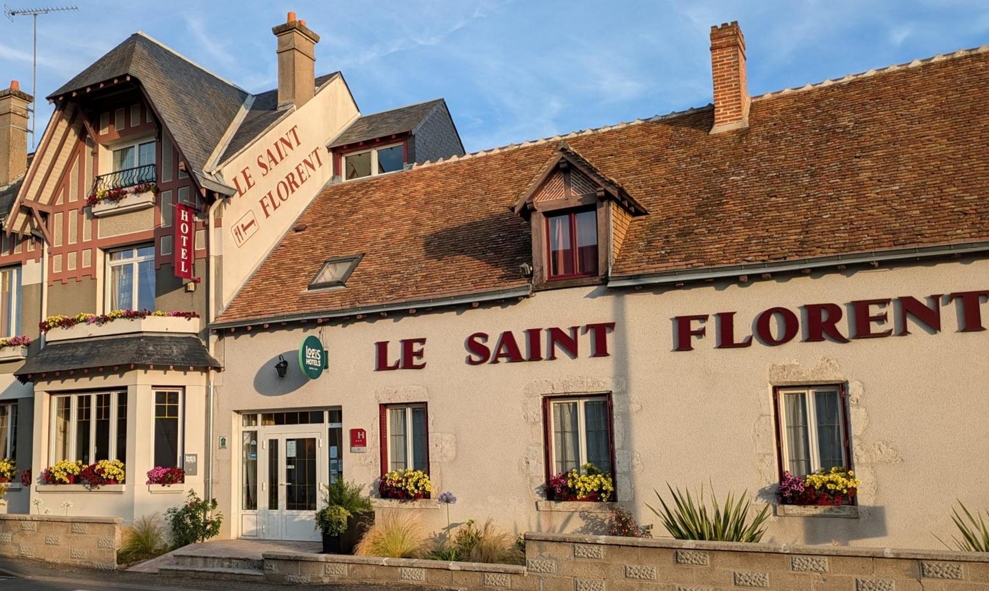 Logis Hotel Le Saint Florent Мон-пре-Шамбор Экстерьер фото